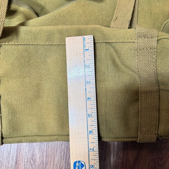 Fox Outdoor NWT M1945 Military Canvas Cargo Shoulder Bag Cotton Adjustable Strap - Picture 10 of 12